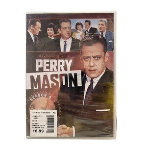 Perry Mason Season 5 Volume 1 DVD NEW Sealed Raymond Burr Classic Crime Drama